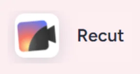 Get Recut interface screenshot